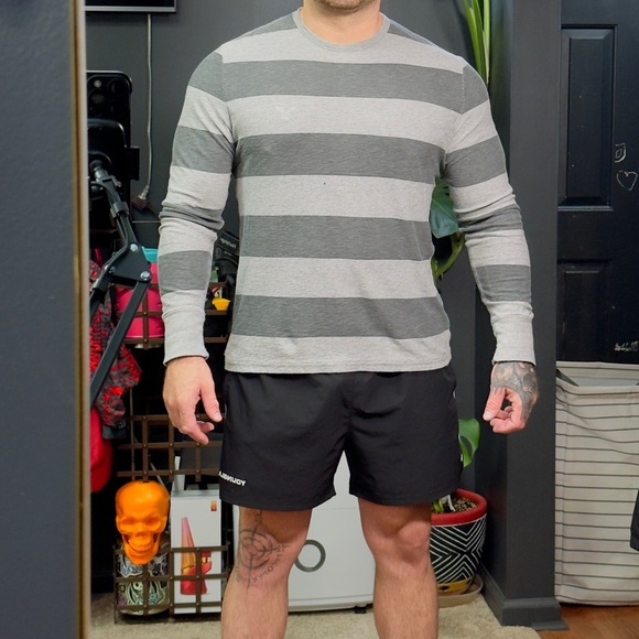 American Eagle Men's Large Polo Long-Sleeve Shirt - Picture 1 of 6